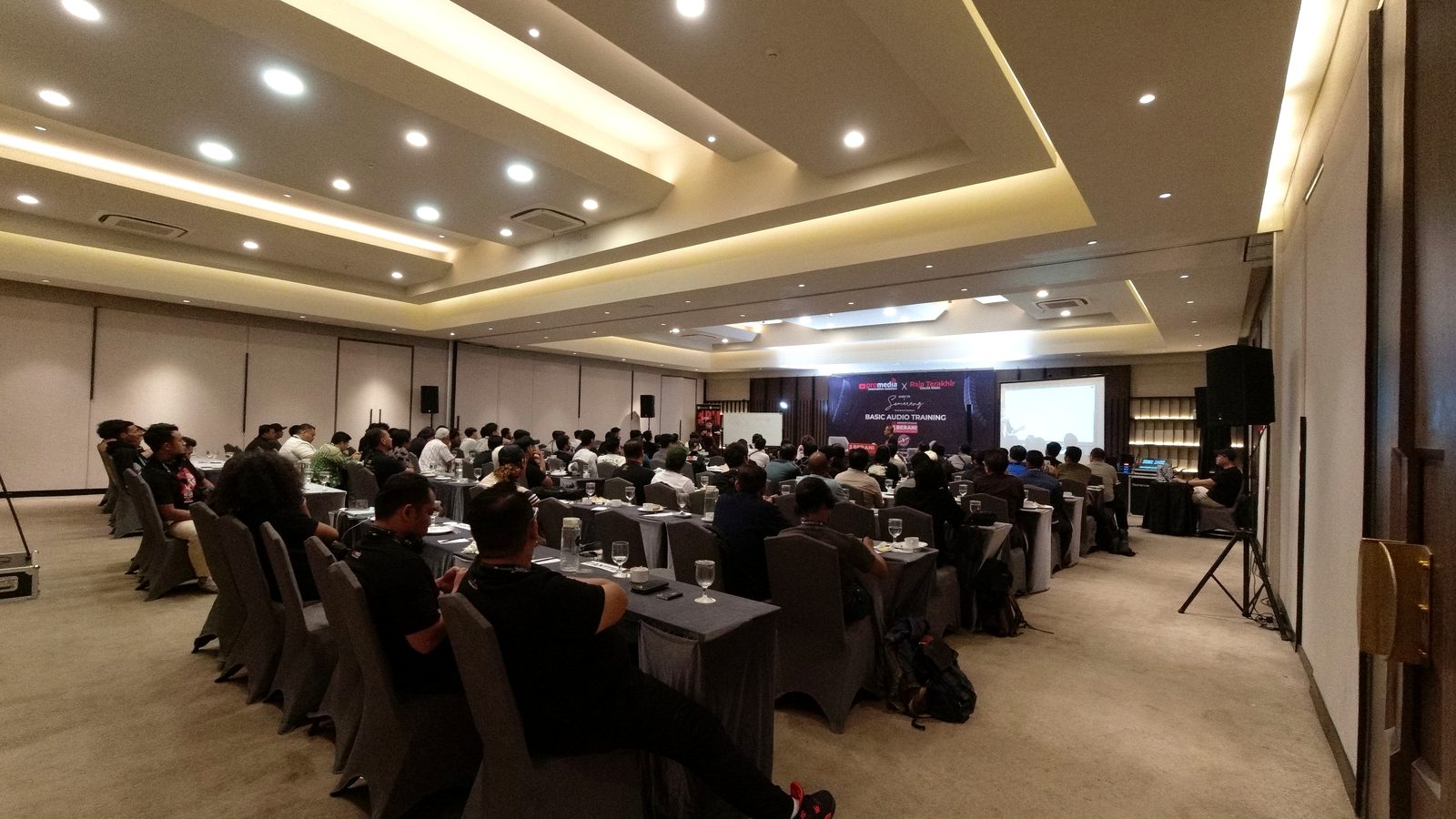 Basic audio training, Semarang