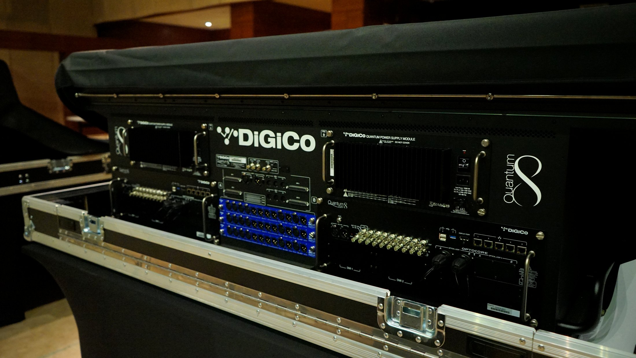 DiGiCo Quantum 8 flightcase